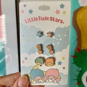 Little Twin Stars Sanrio Earrings Studs